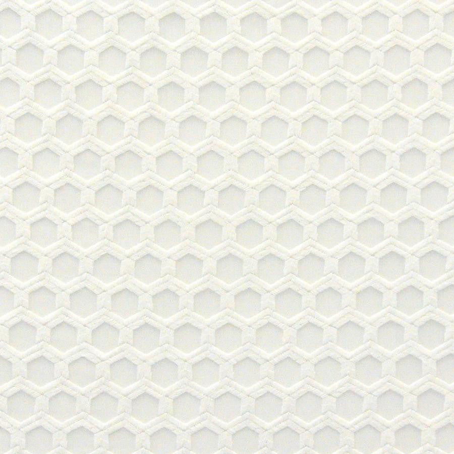Pergamon # 554 Sugar by Maxwell Fabric Sheer Paths 100% POLYESTER TURKEY V-1.75" H-1" 118" EMB. WIDTH 110" - Fabric Carolina -