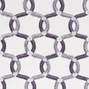 Pageant Bluestone by Norbar Designer Fabric PRISM ELEMENTS 52% COTTON - 48% POLYESTER INDIA 6 1/8"V 4 3/8"H 53 - Swanky Fabrics -