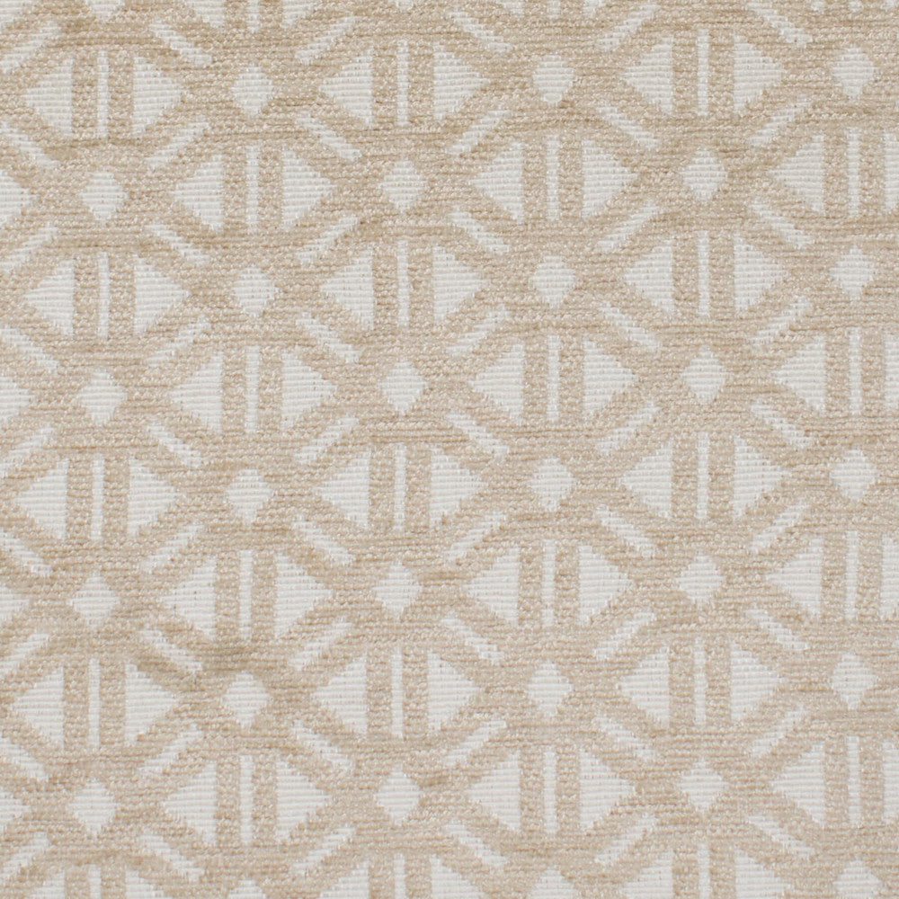 Pagoda 2 Toast by Stout Designer Fabric RAINBOW LIBRARY EGGSHELL/SANDSTONE 100%POL CHINA WYZENBEEK 15 000 DOUBLE RUB WEAR TEST (HEAVY DUTY) </p><p>Repeat: 1.125 55 in - Swanky Fabrics -