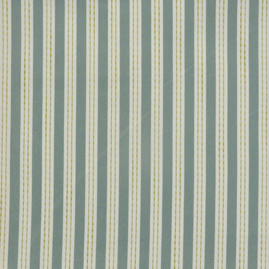Pomeroy # 903 Oasis by Maxwell Fabric Performance Wovens-Vol. Vi Peachtree 100% UV POLYESTER USA V-0.3" H-1.1" 56.8" - Fabric Carolina -