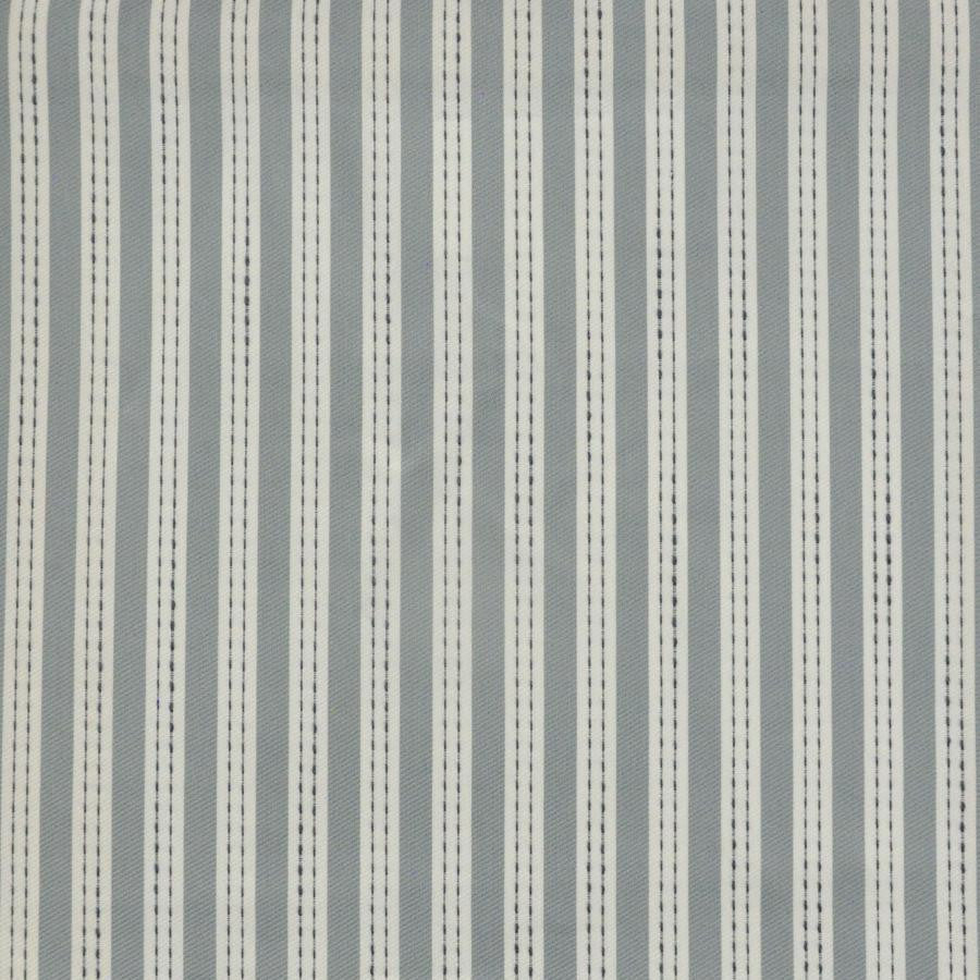 Pomeroy # 935 Rainstorm by Maxwell Fabric Performance Wovens-Vol. Vi Peachtree 100% UV POLYESTER USA V-0.3" H-1.1" 56.8" - Fabric Carolina -
