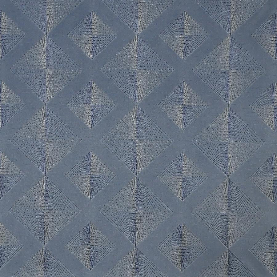 Pimlico # 110 Periwinkle by Maxwell Fabric Color Theory-Vol.Vii Neptune 87% POLYESTER
14% COTTON INDIA V-3.5" H-4.2" 54" - Fabric Carolina -