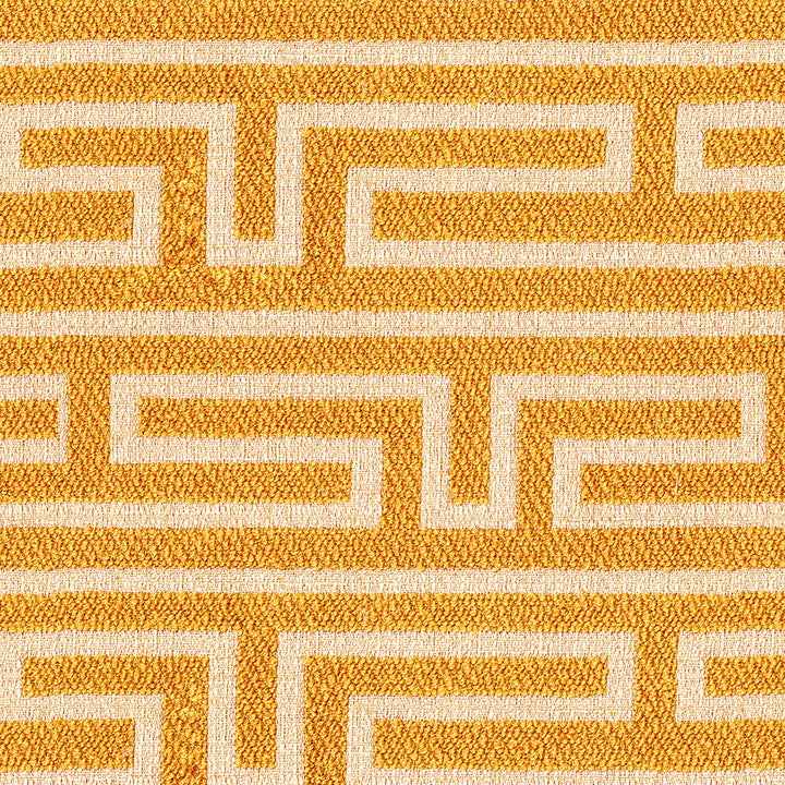 Pathway 508 Mustard by ABBEYSHEA Designer Fabric 100% Polyester China 42,000 Double Rubs (Wyzenbeek) </p><p>Repeat: Horizontal: 6.0" (15.0 cm) Up the Roll and Vertical: 9.5" (24.0 cm) Across the Roll 54" (137 cm) - Swanky Fabrics -