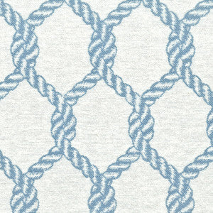 Pansy 1 Blue by Stout Fabric