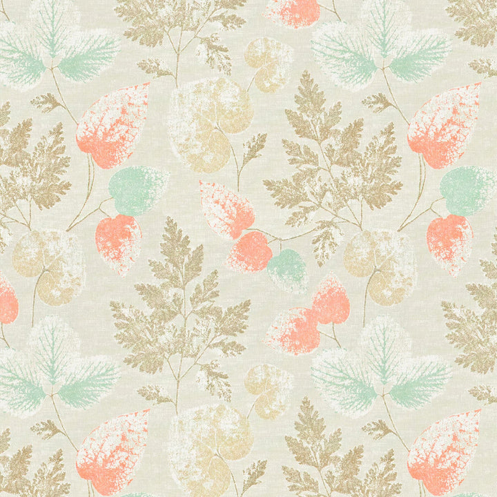 Parcel 1 Linen by Stout Designer Fabric Rainbow Library Mushroom/Taupe 100% Cotton TURKEY Horizontal: 18 and Vertical: 17.75 54 in - Swanky Fabrics -