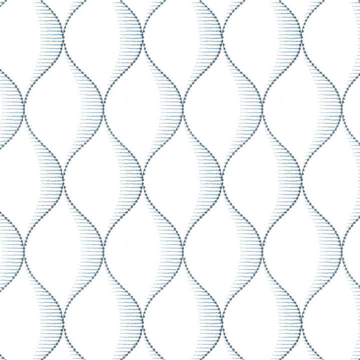 Parent 2 Ocean by Stout Designer Fabric RAINBOW LIBRARY INK/SAPPHIRE 70%COT 25%POL 5%LIN %BEMB INDIA CATB 117-2013 WYZENBEEK 50 000 DOUBLE RUB WEAR TEST (HEAVY DUTY) Horizontal: 4.25 and Vertical: 7.5 52 in - Swanky Fabrics -