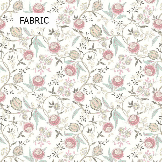 PASHMINA 1W7481 by JF Fabric WEDGWOOD WALLCOVERINGS 60% Cotton, 40% Linen INDIA (see sample) Horizontal: 26.375 and Vertical: 24.500 54.00 - Fabric Carolina -