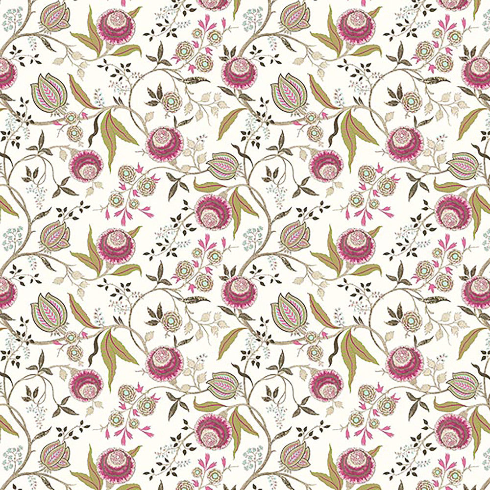 Pashmina 2W7481 by JF Blendworth Fabric WEDGWOOD 60% Cotton, 40% Linen India Horizontal: 26.375 and Vertical: 24.5 54 - Fabric Carolina -