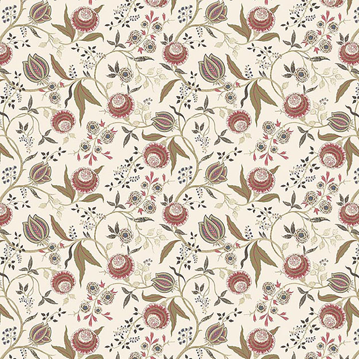 Pashmina 3W7481 by JF Blendworth Fabric WEDGWOOD 60% Cotton, 40% Linen India Horizontal: 26.375 and Vertical: 24.5 54 - Fabric Carolina -