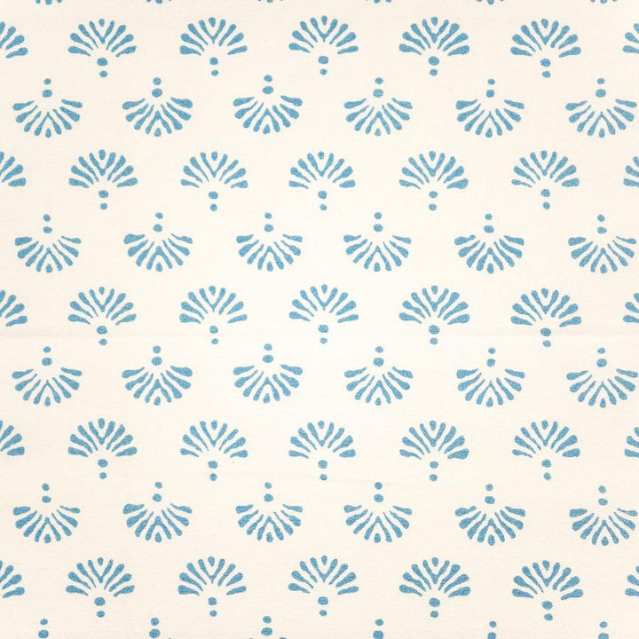 Popinjay # 149 Cerulean by Maxwell Fabric Color Theory-Vol. Ix Pacific 100% COTTON SPAIN V-6.8" H-13.5" 54" - Fabric Carolina -