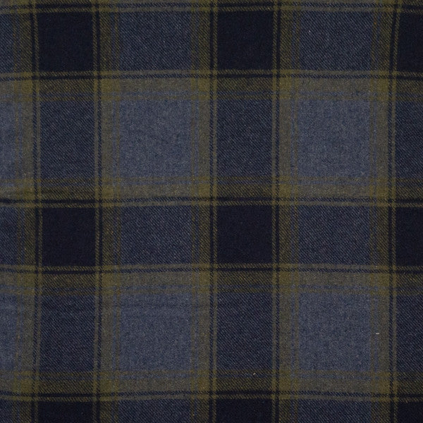 Piccadilly # 419 Ink by Maxwell Designer Fabric Menswear Ii-Plaids & Checks 40% WOOL
35% POLYESTER
15% NYLON
10% ACRYLIC INDIA V-6.3" H-6.8" 54" - Swanky Fabrics -