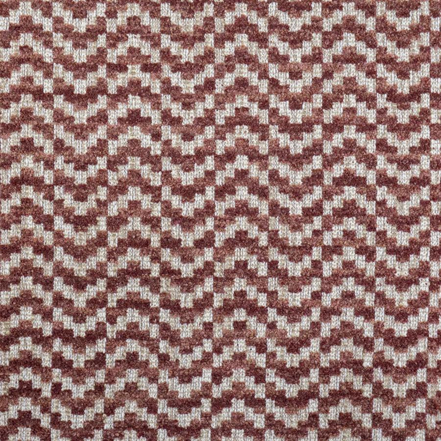 Presley # 506 Berry by Maxwell Designer Fabric Telafina Season Xvii 63% ACRYLIC
28% POLYESTER
9% COTTON TURKEY V-2", H-4" 55" - Swanky Fabrics -