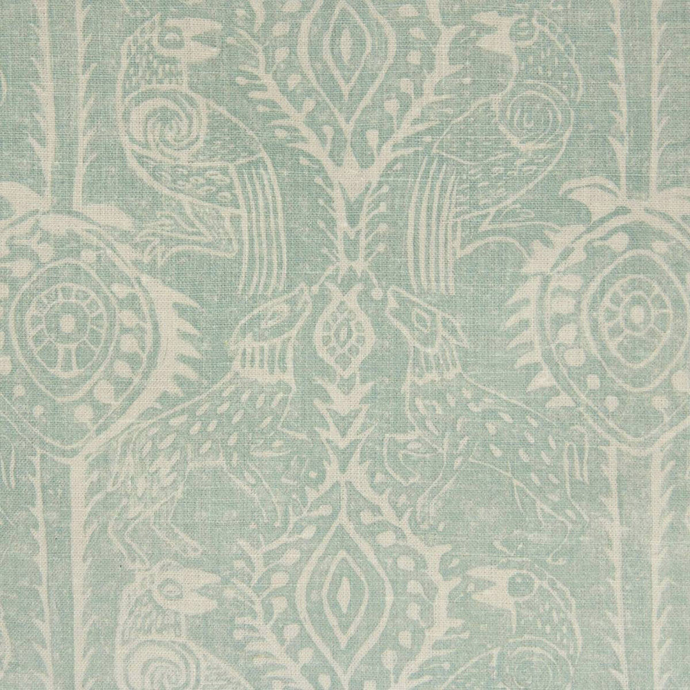Beasties Aqua by Lee Jofa Wallcovering Lee Jofa Wallcovering Beasties AquaWallcovering BLITHFIELD PAPER - 100% United Kingdom </p><p>Repeat: H: 10.5, V: 10.75 52.75 - Fabric Carolina -