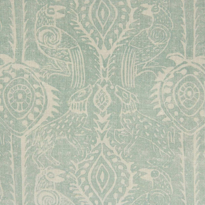 Beasties Aqua by Lee Jofa Wallcovering Lee Jofa Wallcovering Beasties AquaWallcovering BLITHFIELD PAPER - 100% United Kingdom </p><p>Repeat: H: 10.5, V: 10.75 52.75 - Fabric Carolina -