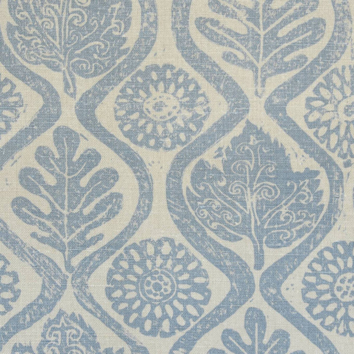 Oakleaves Blue by Lee Jofa Wallcovering BLITHFIELD PAPER - 100% United Kingdom - Horizontal: 51 and Vertical: 31.5 51 - Fabric Carolina -