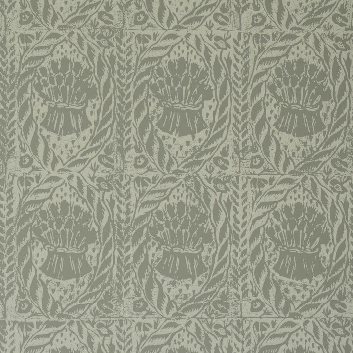 Cornstooks Wp French Grey by Lee Jofa Wallcovering BLITHFIELD PAPER - 100% United Kingdom - Horizontal: 20.5 and Vertical: 25 20.5 - Fabric Carolina -