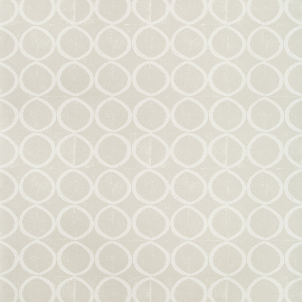 Circles Wallpaper Pale Taupe by Lee Jofa Wallcovering BLITHFIELD CELLULOSE - 100% United Kingdom - Horizontal: 13.4 and Vertical: 25 53.5 - Fabric Carolina -