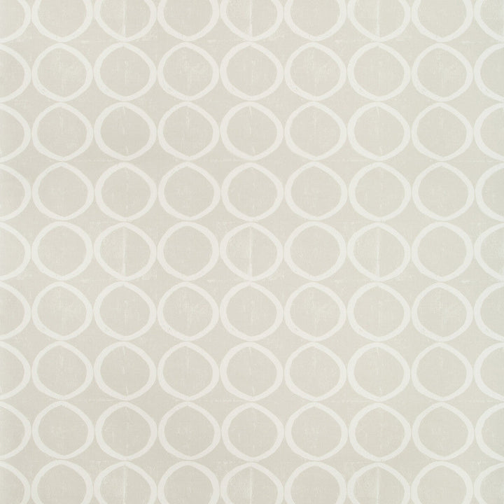 Circles Wallpaper Pale Taupe by Lee Jofa Designer Wallcovering BLITHFIELD CELLULOSE - 100% United Kingdom - Horizontal: 13.4 and Vertical: 25 53.5 - Swanky Fabrics -