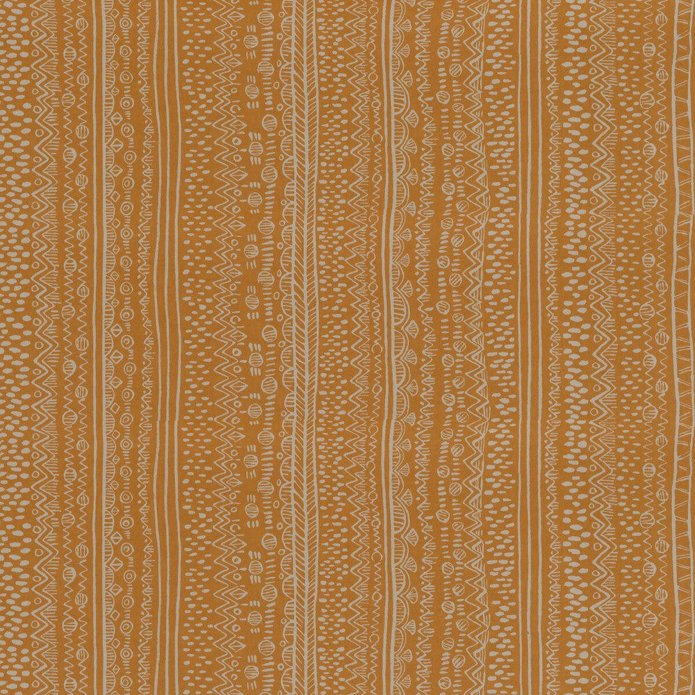 Kirby Wallpaper Tangerine by Lee Jofa Wallcovering BLITHFIELD CELLULOSE - 100% United Kingdom - Horizontal: 52.3 and Vertical: 25.1 52.3 - Fabric Carolina -