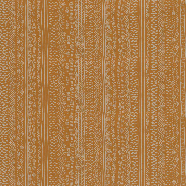 Kirby Wallpaper Tangerine by Lee Jofa Wallcovering BLITHFIELD CELLULOSE - 100% United Kingdom - Horizontal: 52.3 and Vertical: 25.1 52.3 - Fabric Carolina -