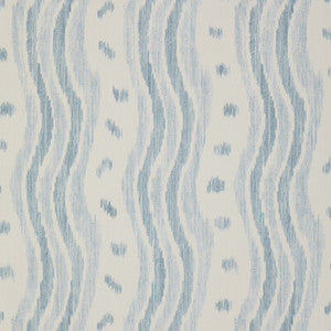 Ikat Stripe Wp Pale Blue PBFC-3531.1115.0 by Lee Jofa Wallcovering