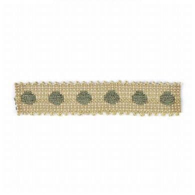 Peekaboo 3 Sagebrush by Stout Trim DIMENSIONS TRIM 100%SVI CHINA Horizontal: 0 and Vertical: 0 0.63 in - Fabric Carolina -