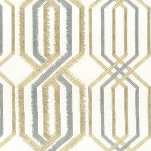 Peking 4 Chardonnay by Stout Fabric