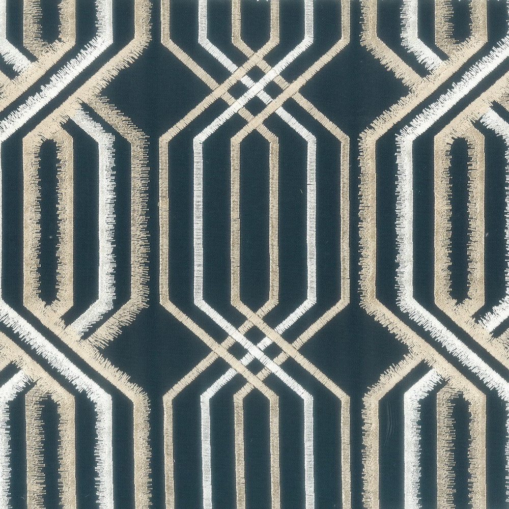 Peking 5 Ink by Stout Fabric RAINBOW LIBRARY BLUEBERRY/DENIM 100%COT %BEMB INDIA PERFORMANCE RATED FABRIC WYZENBEEK 50 000 DOUBLE RUB WEAR TEST (HEAVY DUTY) FLAME RETARDANT-U.F.A.C. CLASS 1 FLAME RETARDANT-N.F.P.A. 260A CLASS 1 CATB 117-2013 Horizontal: 8.375 and Vertical: 15.875 51.25 in - Fabric Carolina -
