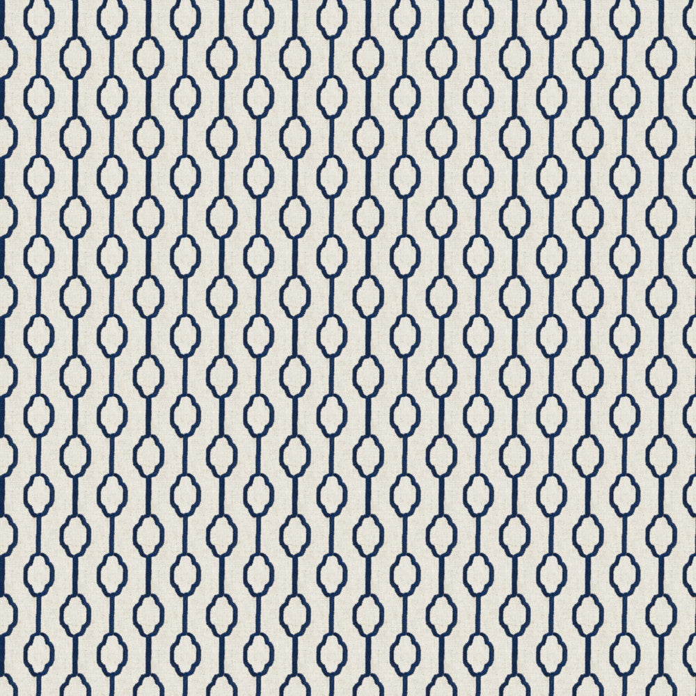 Penelope 4 Navy by Marcus William Designer Fabric MARCUS WILLIAM KENDI SHOWROOM 78%SVI 22%LIN INDIA MARTINDALE WEAR TEST (LIGHT DUTY) Horizontal: 2.875 and Vertical: 3.125 53.25 in - Swanky Fabrics -