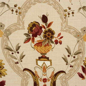 Perandor Olive/Gold by G P & J Baker Fabric