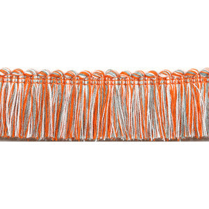Pergola Brushed Fringe Coral by Europatex Fabric