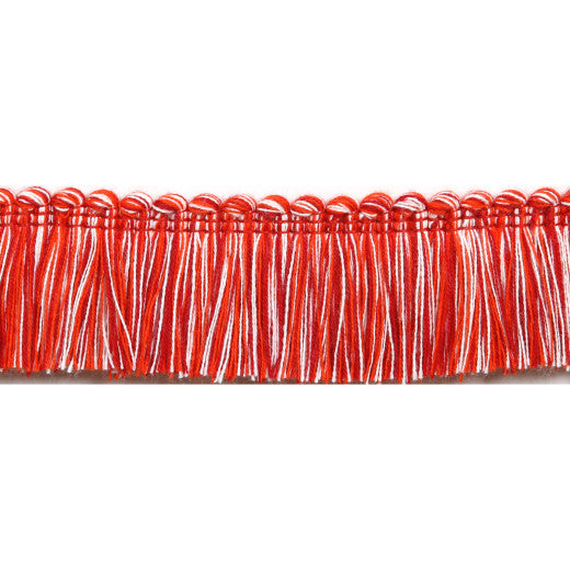 Pergola - Brushed Fringe - Cranberry by Europatex Designer Fabric Pergola 100% Solution Dyed Acrylic China See Sample Horizontal: N/A and Vertical: N/A 1.50 inches  - Swanky Fabrics -