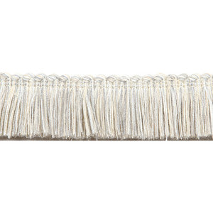 Pergola Brushed Fringe Gray by Europatex Fabric