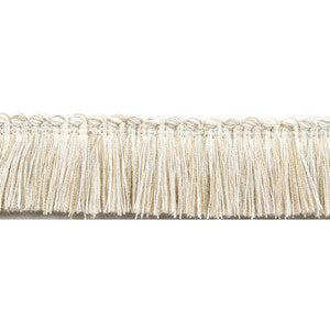 Pergola Brushed Fringe Nougat by Europatex Fabric
