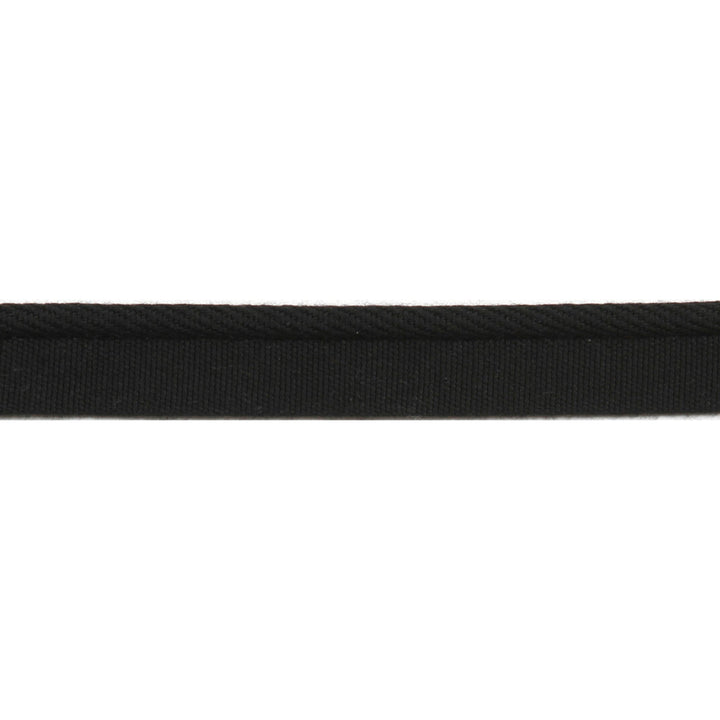Pergola One Tone Cord Black by Europatex Fabric Pergola 100% Solution Dyed Acrylic 0.25 inches - Fabric Carolina -
