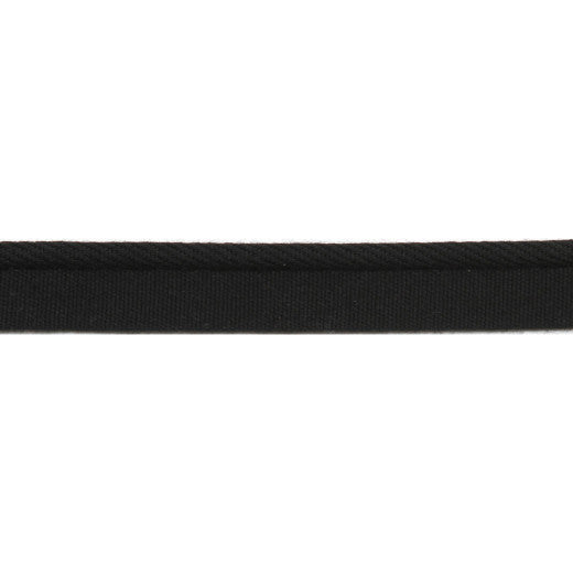 Pergola - One Tone Cord - Black by Europatex Fabric Pergola 100% Solution Dyed Acrylic China See Sample Horizontal: N/A and Vertical: N/A 0.25 inches  - Fabric Carolina -