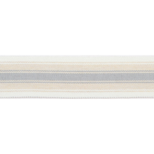 Pergola - Striped Tape - Gray by Europatex Fabric Pergola 100% Solution Dyed Acrylic China See Sample Horizontal: N/A and Vertical: N/A 1.50 inches  - Fabric Carolina -