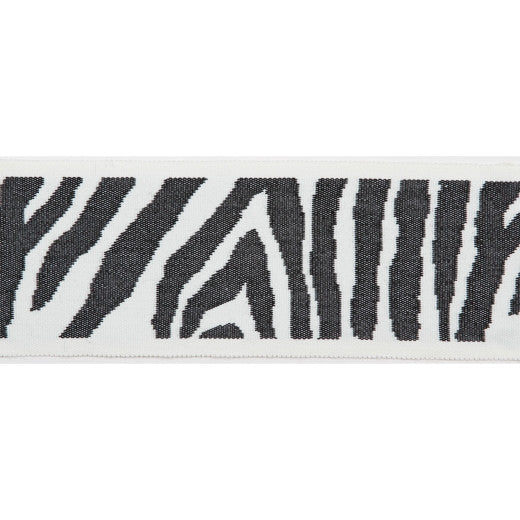 Pergola - Zebra Tape - Black by Europatex Fabric Pergola 100% Solution Dyed Acrylic China See Sample Horizontal: N/A and Vertical: N/A 3.25 inches  - Fabric Carolina -