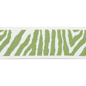 Pergola Zebra Tape Lime by Europatex Fabric
