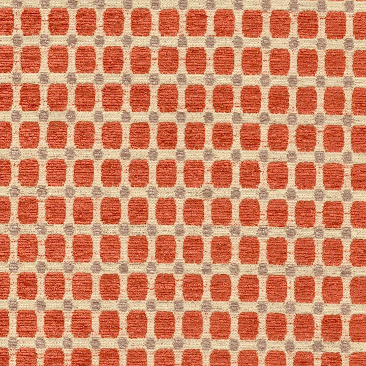Peru Persimmon by Magnolia Fabric See sample 100% POLY CHINA 15000 </p><p>Repeat: Horizontal: 0.63 and Vertical: 0.63 56" - Fabric Carolina -
