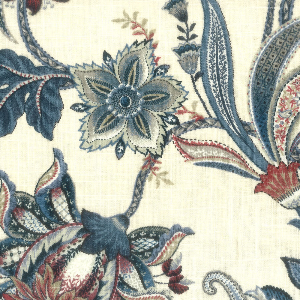 Petaluma 2 Ink by Stout Fabric RAINBOW LIBRARY BLUEBERRY/DENIM 55%LIN 45%SVI USA FLAME RETARDANT-U.F.A.C. CLASS 1 CATB 117-2013 WYZENBEEK 15 000 DOUBLE RUB WEAR TEST (HEAVY DUTY) </p><p>Repeat: 27 54 in - Fabric Carolina -