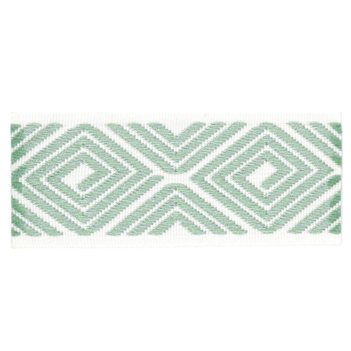 Petty 3 Aloe by Stout Trim Stout Trim Petty 3 AloeTrim VISIONS OF COLOR TRIM 83%SVI 17%POL TURKEY </p><p>Repeat: H: 2.250, V: 0.000 1.62 in - Fabric Carolina -