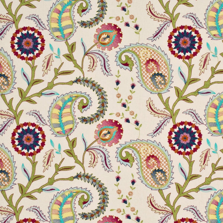 Nara Turquoise/Spring/Sienna by Baker Lifestyle Fabric Baker Lifestyle Fabric Nara Turquoise/Spring/SiennaFabric HOMES & GARDENS II COTTON - 75%;POLYESTER - 25% India </p><p>Repeat: H: 24.822, V: 15.366 50.038 - Fabric Carolina -