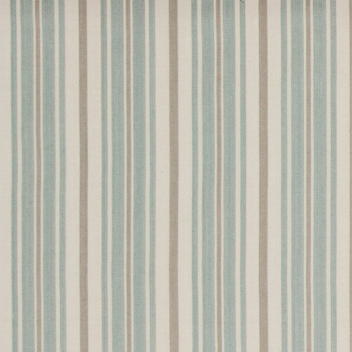 Morrell Stripe Aqua by Baker Lifestyle Fabric Baker Lifestyle Fabric Morrell Stripe AquaFabric DENBURY COTTON - 100% India </p><p>Repeat: H: 3.546, V: 52.402 - Fabric Carolina -
