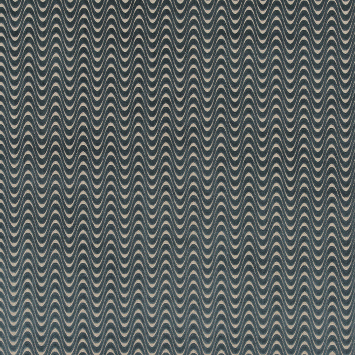 Jive Indigo by Baker Lifestyle Designer Fabric CARNIVAL VISCOSE - 75%;POLYESTER - 25% Belgium HEAVY Horizontal: 2.758 and Vertical: 1.182 53.978 - Swanky Fabrics -