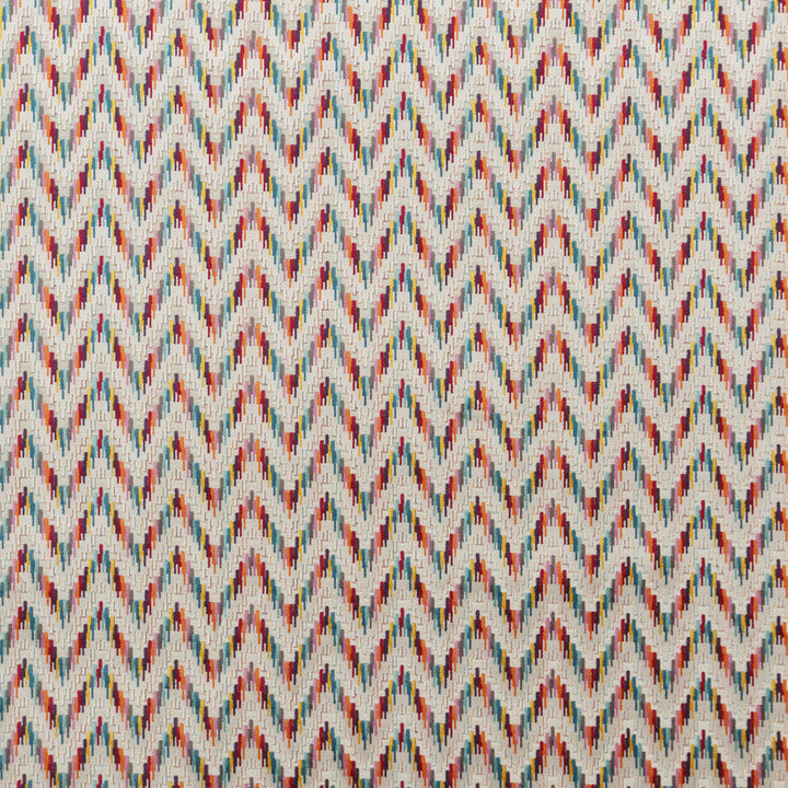Carnival Chevron Tutti Frutti by Baker Lifestyle Fabric CARNIVAL VISCOSE - 52%;POLYESTER - 43%;COTTON - 5% Belgium HEAVY Horizontal: 14.184 and Vertical: 2.758 55.948 - Fabric Carolina -