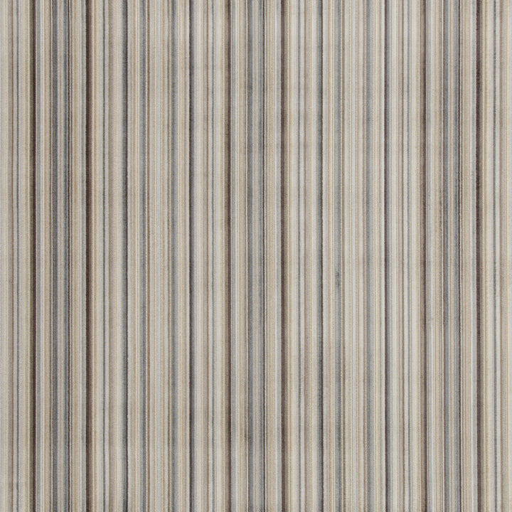 Samba Stripe Silver by Baker Lifestyle Fabric CARNIVAL VISCOSE - 52%;POLYESTER - 43%;COTTON - 5% Belgium HEAVY Horizontal: 14.184 and Vertical: 55.948 - Fabric Carolina -