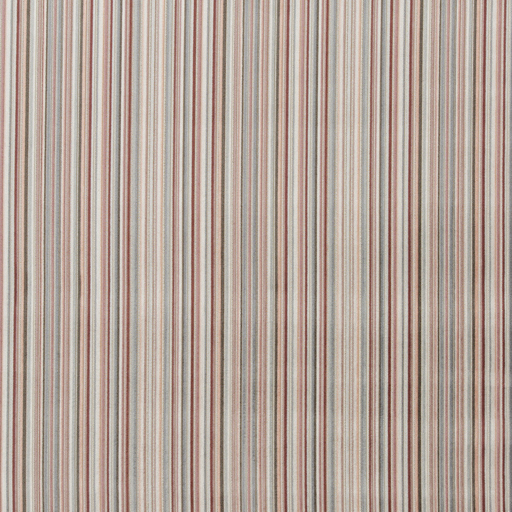 Samba Stripe Blush by Baker Lifestyle Fabric CARNIVAL VISCOSE - 52%;POLYESTER - 43%;COTTON - 5% Belgium HEAVY Horizontal: 14.184 and Vertical: - 55.948 - Fabric Carolina -