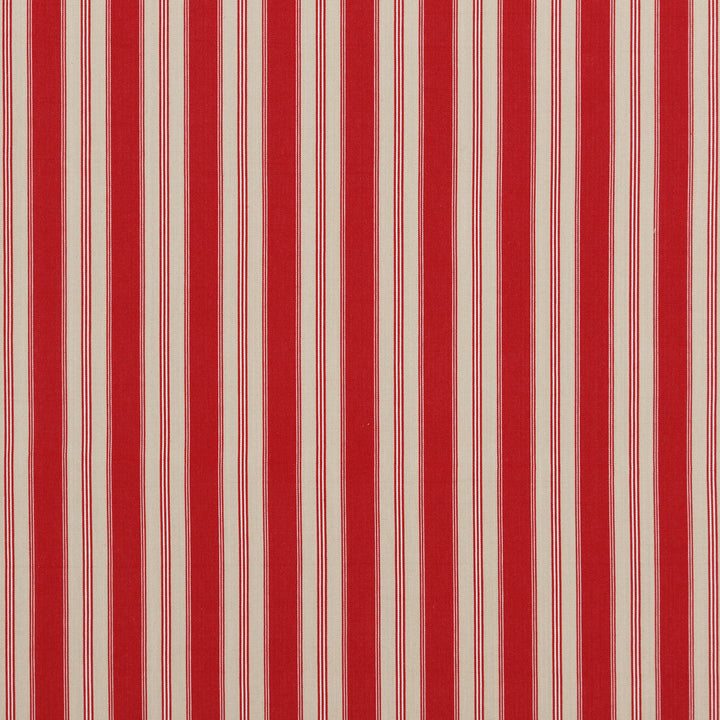 Tango Ticking Red by Baker Lifestyle Fabric Baker Lifestyle Fabric Tango Ticking RedFabric CARNIVAL COTTON - 100% India </p><p>Repeat: H: 3.94, V: 53.978 - Fabric Carolina -