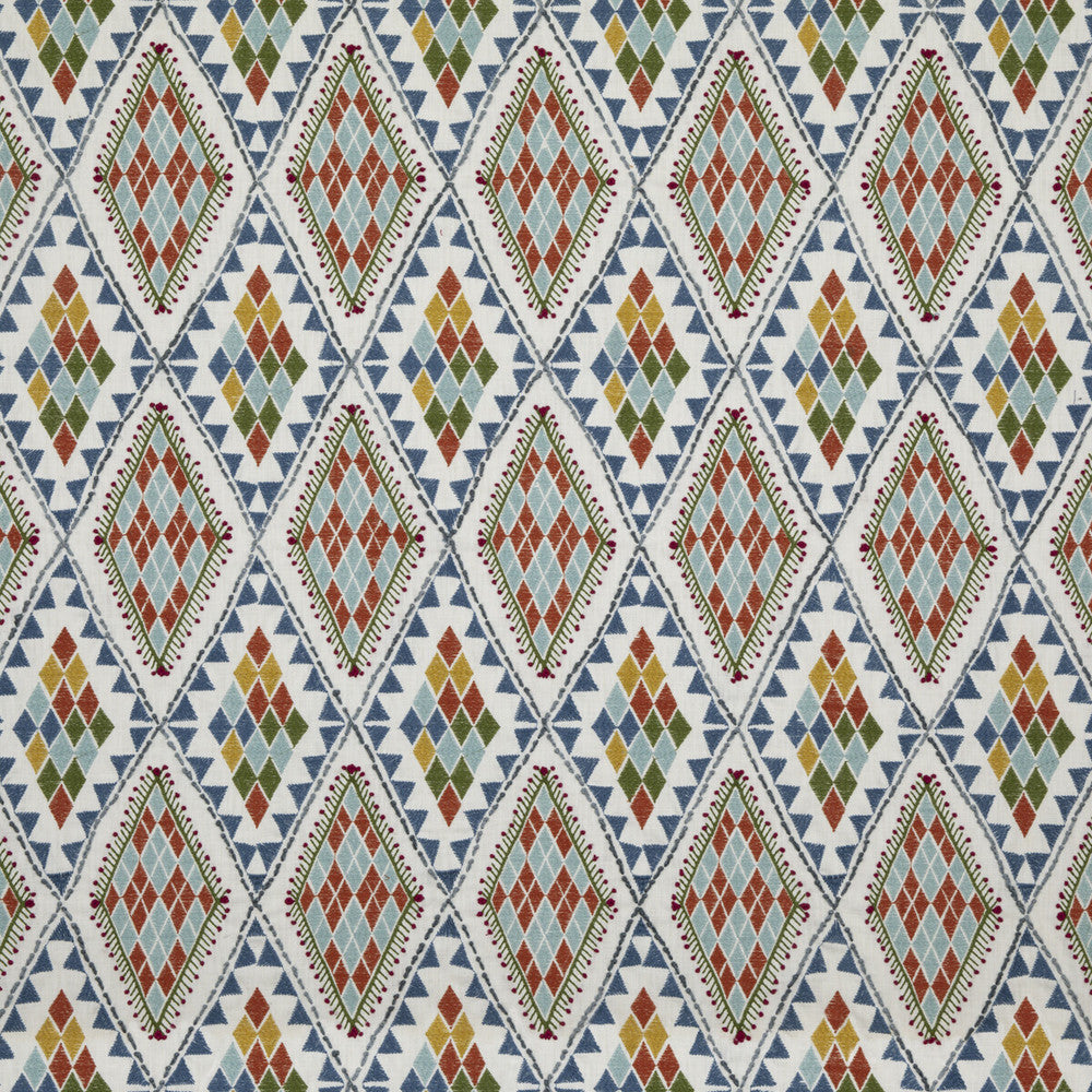 Castelo Multi by Baker Lifestyle Fabric HOMES & GARDENS III COTTON - 100% India Horizontal: 8.274 and Vertical: 14.972 49.644 - Fabric Carolina -